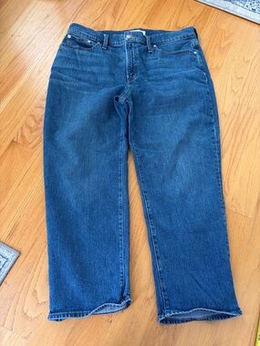 MADEWELL the perfect vintage straight 32P medium wash